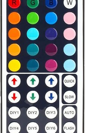 44 Keys RGB LED Light Strip Remote Controller Infrared Led Light Remote Replacement for SMD 5050 2835 3528 Led Strip Lights