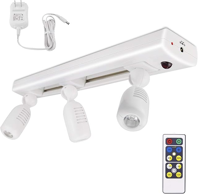 BIGLIGHT LED Track Light Accent Lighting Plug in Spotlight