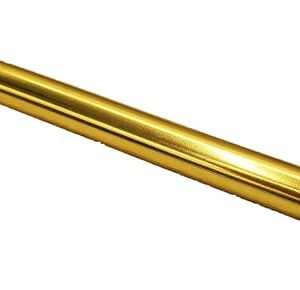 Van Wyck Regular Duty Lightweight Tension Rod 7/16" Diameter Adjusts from 28-48 Inches Brass Finish