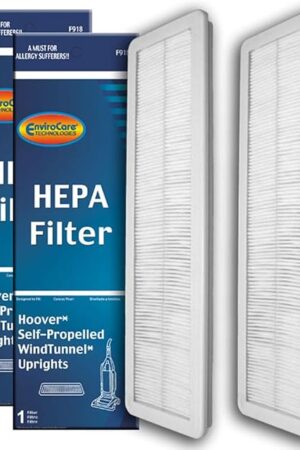EnviroCare Replacement HEPA Filtration Vacuum Cleaner Filters made to fit Hoover Self-Propelled WindTunnel 2 filters