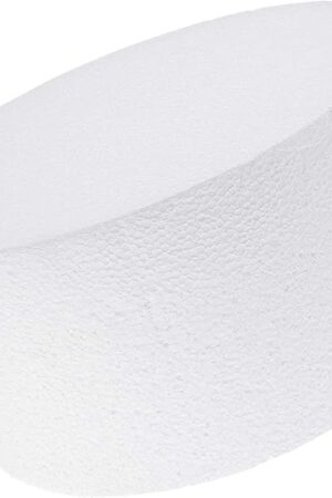 Bright Creations 8-Inch Round Cake Dummy - White 8 x 4 in - Lightweight Foam Fake Practice Cake Base