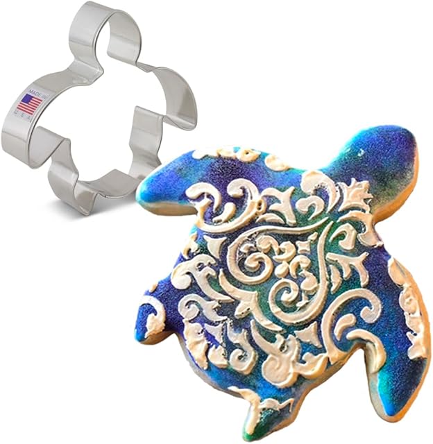 Ann Clark Cookie Cutters Sea Turtle Cookie Cutter 4" Made in USA