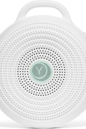 Yogasleep Rohm Portable White Noise Sound Machine, 3 Soothing Natural Sounds with Volume Control, Sleep Therapy For Adults, Kids & Baby, Noise Cancelling for Office Privacy & Meditation, Registry Gift