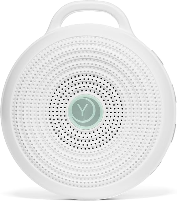 Yogasleep Rohm Portable White Noise Sound Machine, 3 Soothing Natural Sounds with Volume Control, Sleep Therapy For Adults, Kids & Baby, Noise Cancelling for Office Privacy & Meditation, Registry Gift