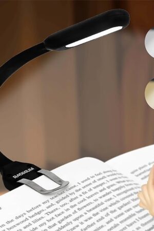 Book Reading Light Black
