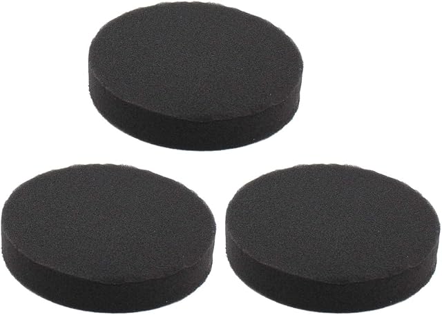 ApplianPar Vacuum Filter for Eureka DCF-26 Bissell 1608225 PowerEase, PowerForce Replaces 68465A, 68465A-2, 68465-2, 68465 Pack of 3
