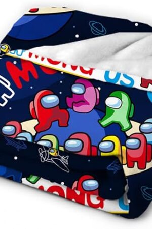 Among Fleece Throw Blanket 330GSM 60"x80" Flannel Throw Blanket