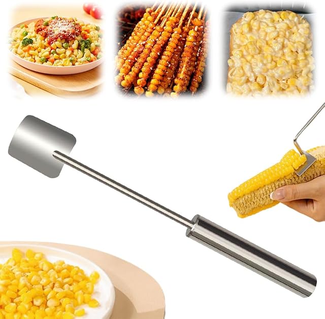 Corn Peeler Corn Peeler for Corn on The Cob,Upgrade Corn Cob Stripper Cutter Remover Kitchen Indoor,Corn Peelers on The Cobs Holders for Women Home Dining Enthusiasts Gadget (1 pack)