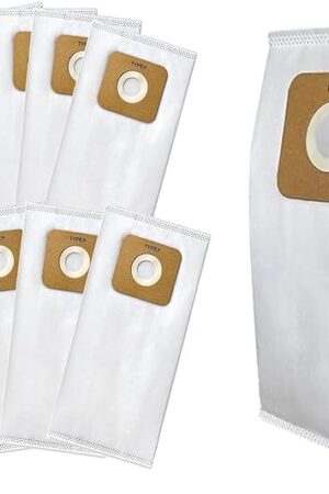 10 pack Type A HEPA Vacuum Bags Fit for simplicity symmetry,S20EZM,5000/6000 Series,for Riccar Most Vibrance, R-Series,2000/4000 Series Upright Vacuum Cleaners,Replacement Part RAH-6/SAH-6