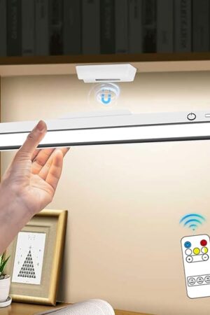 Desk Light Bar 3000K to 6000K Color Temperature Under Desk Lights LED Bright Rechargeable Magnetic Light Bar for Shelf, Home, Office, Bedroom, Dorm Lighting