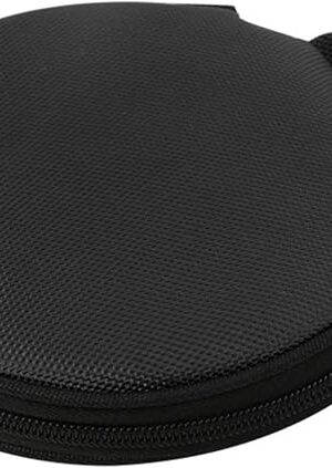 CD Case DVD Storage CD Wallet CD Holder Dividers Folder 20 Capacity，Black
