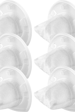 6 Pack Replacement Filter Compatible with Black & Decker Hand Vacuum Cordless Vacuum VF110 CHV1410L, CHV1410, CHV9610, CHV1210, CHV1410B, CHV1510, BDH2000L