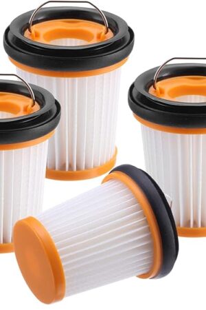 CERO 4 Pack WV200 Shark Wandvac Filters Replacement for Shark ION W1 S87 Cordless Handheld Vacuum WV200, WV201, WV205, WV220, WV221, Compare to Part # XHFWV200
