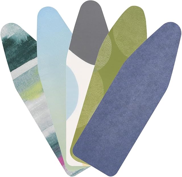 Brabantia 1914.80 Replacement Covers For Ironing Tables 124 X 45 (49 inch X 18 inch) Foamback - Contemporary, assorted colors, one supplied at random