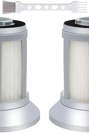 2 Pack 2156A Replacement Filter Compatible with BISSELL Zing Lightweight,2156, 2156A, 2156E, 1665, 16652, 1665W Bagless Canister Vacuum,for Bissell Canister Vacuum Filter Part Number 1613056