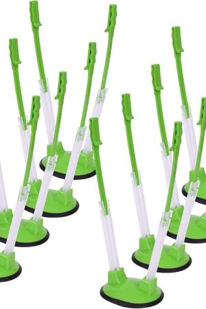 Baggy Rack - (8 Pack),Food Storage Bags Clip, For Food Prep Bag/Plastic Freezer Bag/Ziploc Bag Holder Stand,Meal Planning/prep Bag Holders.MONOTONOUS