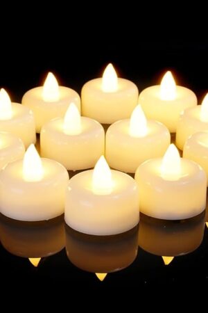 Amagic LED Tea Lights Candles 12Pack