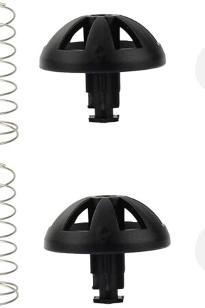 Coffee Machine Brew Basket Bottom Spring Loaded Stopper Kits Replacement Brew Basket Fits For Mr. Coffee Hamilton Coffee Machine Accessory 990117900 990237500 (2 Pcs)