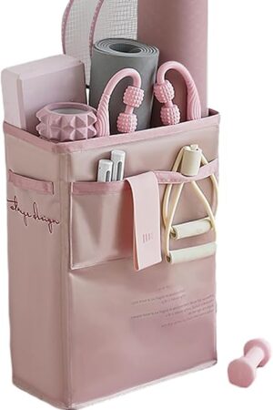 Convenient Yoga Equipment Storage Basket Practical Gym Storage Container Large Capacity Yoga Fitness Product Organizer