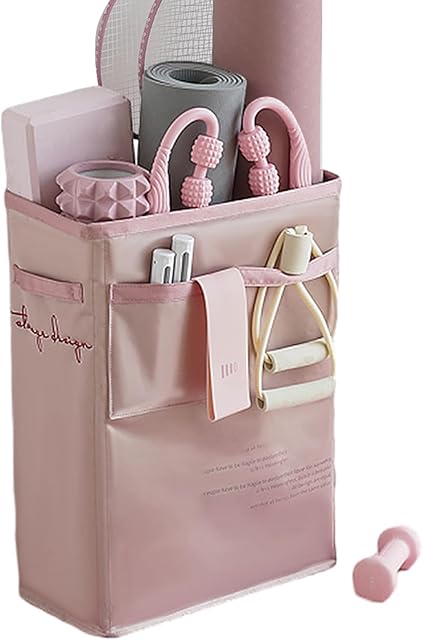 Convenient Yoga Equipment Storage Basket Practical Gym Storage Container Large Capacity Yoga Fitness Product Organizer