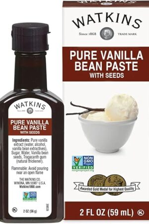 Watkins All Natural Original Gourmet Pure Vanilla Bean Paste, 2 oz.