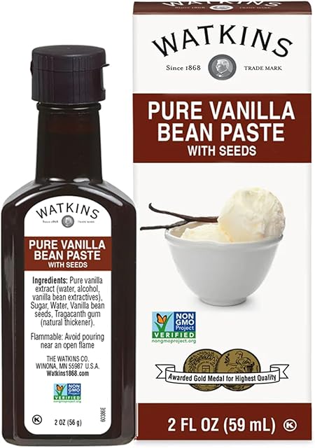 Watkins All Natural Original Gourmet Pure Vanilla Bean Paste, 2 oz.