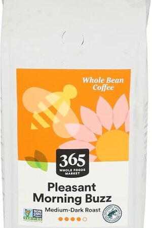 365 by Whole Foods Market, Pleasant Morning Buzz Vienna Roast Whole Bean Coffee - Bag, 10 oz