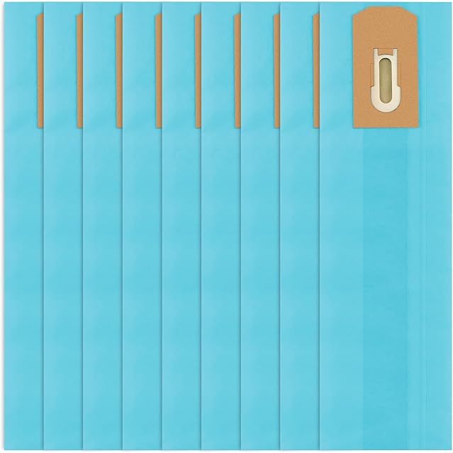 9 Packs PETOX PK80009 Disposable Vacuum Bags for Oreck Commercial XL Upright Filtration Bags, Compatible with Oreck XL Models without Bag Docks XL2000, XL8000, XL9000 and Commercial Series, Blue