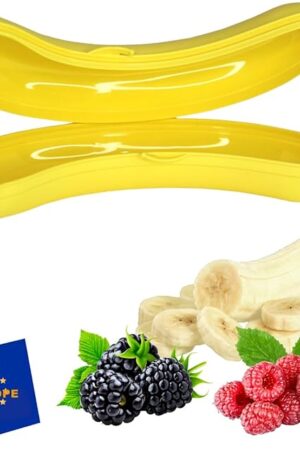 Banana Keeper Guard, Reusable Outdoor Travel Case, Banana Protector, Kitchen Gadgets… BPA-FREE Storage Pod, Storage Box for Picnic Camping, Keep Fresh