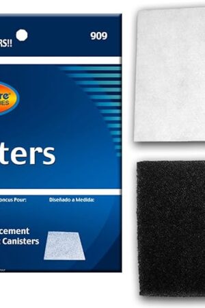 EnviroCare Premium Replacement Vacuum Cleaner Filters made to fit Kenmore Sears Progressive CF1, Progressive & Whispertone, Panasonic Vacuum Cleaners, 86883, 86880, 20-86883, 2 filters