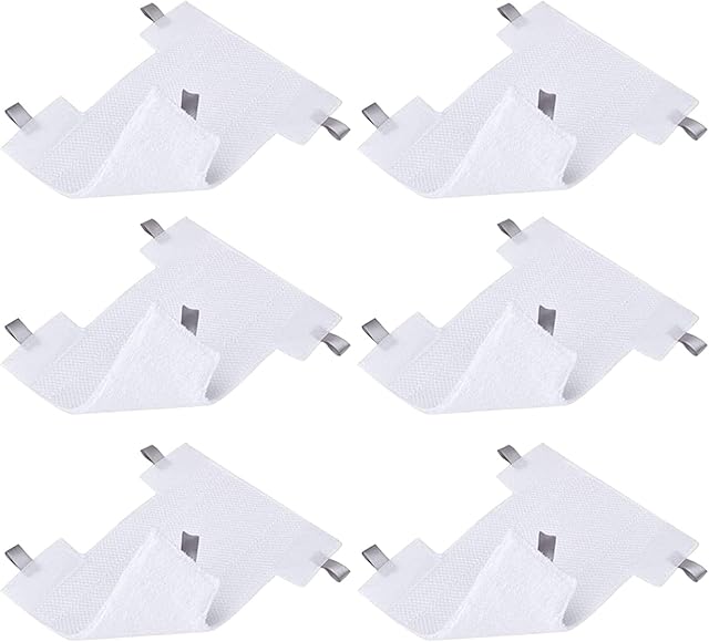 6Pack Dust-Away Micro-fiber Hv300 Series Pads kit for Shark Dust-away, Rotator, Navigator Lift-away Pro Vacuum, Ultra Light Stick Vacuum