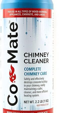 Co-Mate Chimney Cleaner (2.2 lb.) - Complete Chimney Care, Removes Creosote, Reduces Emissions, Protects Against Corrosion