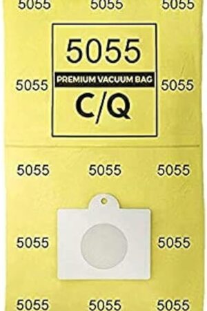 12 Style C/Q 5055 Micro Filtration Bags. Compatible with Kenmore Elite, Intuition, Progressive, 200 400 600 700 800 Series Canister Vacuum Cleaners. Replaces Part #'s 50104, 53292, 50557, 50558, 53291
