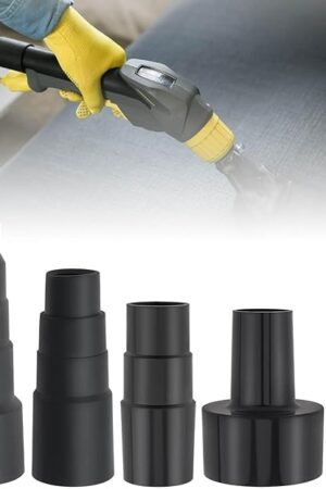 Vacuum Hose Adapters 5Pcs, Universal Hose Adapters 1-3/8 inch to 1-1/4 inch Vacuum Connector Attachment for Shop Vacuum, 1-1/2 inch to 1-3/8" to 1-1/4", 1 inch to 1-1/8 inch to 1-3/8" to 1-5/8 inch