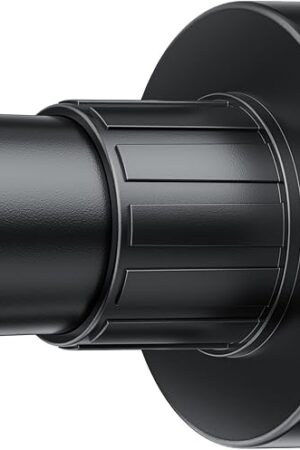 Ausemku Shower Curtain Rod 32-80 Inch Adjustable - 1 Inch Diameter Heavy Duty No drill Spring Tension Shower Rod, Non-Slip Rustproof Telescopic Rod for Bathroom, Black