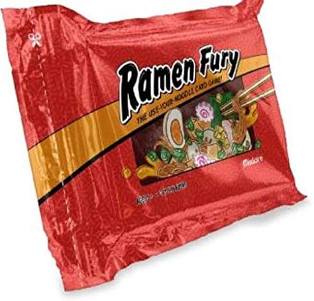The Ramen Fury Card Game | Take-Out Themed Strategy Game | Fun Family Game for Adults and Kids | Ages 8+ | 2-5 Players | Average Playtime 30 Minutes | Made