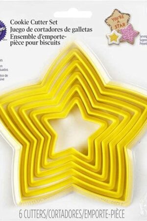 Wilton Set of 6 Nesting Star Cutters