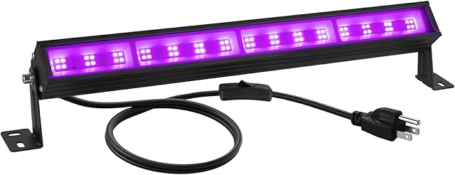 38W LED Black Light Bar Black Light