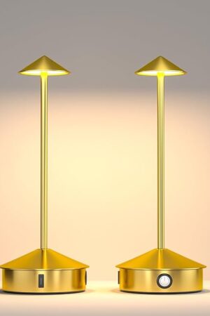 Cordless Table Lamps Set of 2 LED Desk Lamp