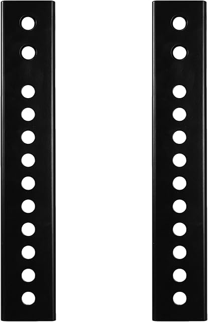 VIVO Vertical VESA Extender Plate Bracket Kit Designed for Low VESA Pattern TV’s, Fits TV Ceiling Mounts, 2 Brackets, Black, MOUNT-AD165