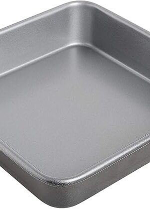 Cuisinart 9-Inch Chef's Classic Nonstick Bakeware Square Cake Pan, Silver