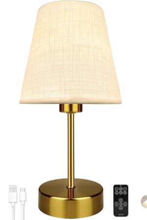 BLUEYE Table Lamp with White Shade