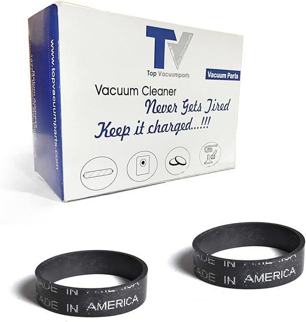 2 Replacement for Royal Hand Vacuum Cleaner Belt fits Dirt Devil Models 103, 500, 501, 503, 5000, 513# Compare to Part 17397