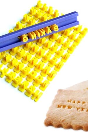 Cookie Stamps, Numbers Alphabet Stamps for Cookie Chocolate, 72pcs, 100% BPA Free