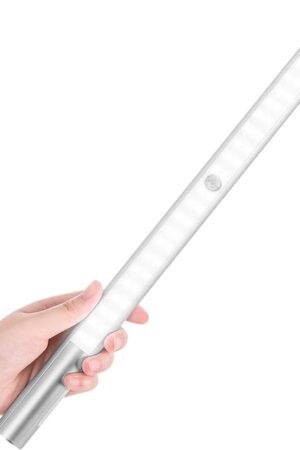 BLS LED Closet Light, T401 Super Bright Wireless Under Cabinet Lighting | Motion Sensor Light | Large 4500mAh Rechargeable Battery Powered | 6000K White Glow | 180 Days Battery Time