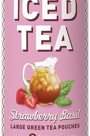 The Republic of Tea Strawberry Basil Green Tea, 8-ct