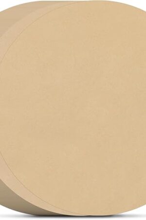 12 Inch Parchment Paper Rounds, 100PCS Non Stick Baking Sheets, Pre-cut Round Paper for Cakes, Pizzas, Cookies