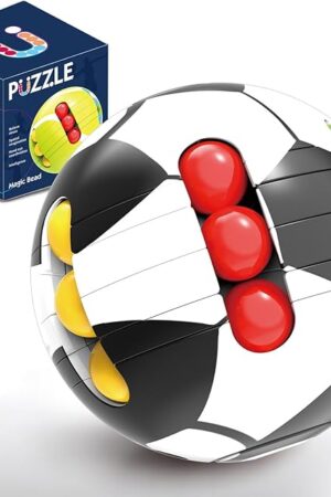 The Puzzle Sport Ball Toys - 3D Brain Teasers and Puzzle Games for Kids and Adults, Travel Games for Ages 3+, Intelligence 2.5" Magic Bead, Adult Relieve Stress, Hand Sport, Gifts Kids Boys Girls