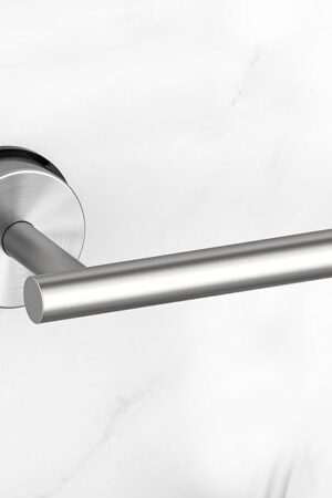 BKV Suction Cup Toilet Paper Holder,SUS 304 Stainless Steel Toilet Paper Holder Wall Mount for Bathroom,Kitchen-Brushed Nickel Silver