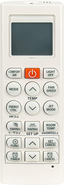 AKB75215402 Replace AC Remote Control Compatible with LG Mini Split Air Conditioner Remote AKB74955615 AKB74955604 AKB75215401 AKB74955602 AKB74955603 LS180HSV5 LS180HEV LSU180HEV LSN180HEV LSN120HXV2